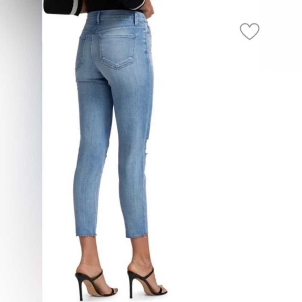 L'AGENCE El Matador French Slim Jeans Distressed Raw Hem Women’s 26 NWT